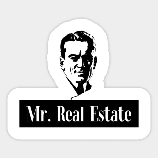 Mr. Real Estate Sticker